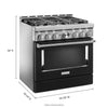 KitchenAid Gas Range (KFGC506JBK) - Imperial Black