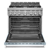 KitchenAid Gas Range (KFGC506JMB) - Misty Blue