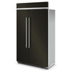 KitchenAid Built-In Fridge (KBSN708MBS) - Black Stainless Steel with PrintShield™ Finish