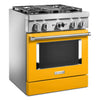 KitchenAid Dual Fuel Range (KFDC500JYP) - Yellow Pepper