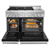 KitchenAid Gas Range (KFGC558JBK) - Imperial Black