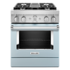 KitchenAid Dual Fuel Range (KFDC500JMB) - Misty Blue