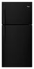 Whirlpool Top Mount Fridge (WRT549SZDB) - Black