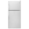 Whirlpool Top Mount Fridge (WRT148FZDM) - Monochromatic Stainless Steel