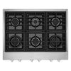 KitchenAid 36" Gas Cooktop (KCGC506JSS) - Stainless Steel