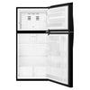 Whirlpool Top Mount Fridge (WRT549SZDB) - Black
