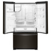 Whirlpool French Door Fridge (WRF555SDHV) - Black Stainless