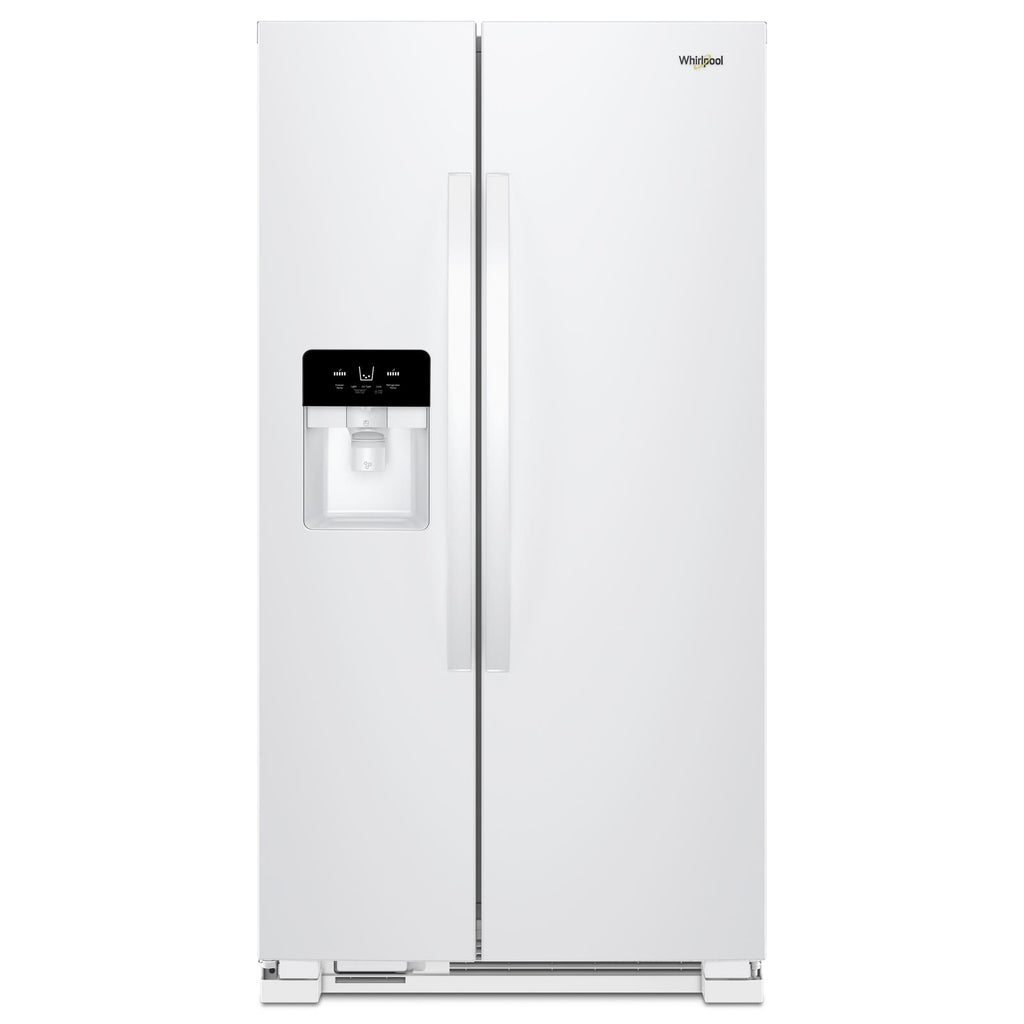 Whirlpool Side x Side Fridge (WRS325SDHW) - White