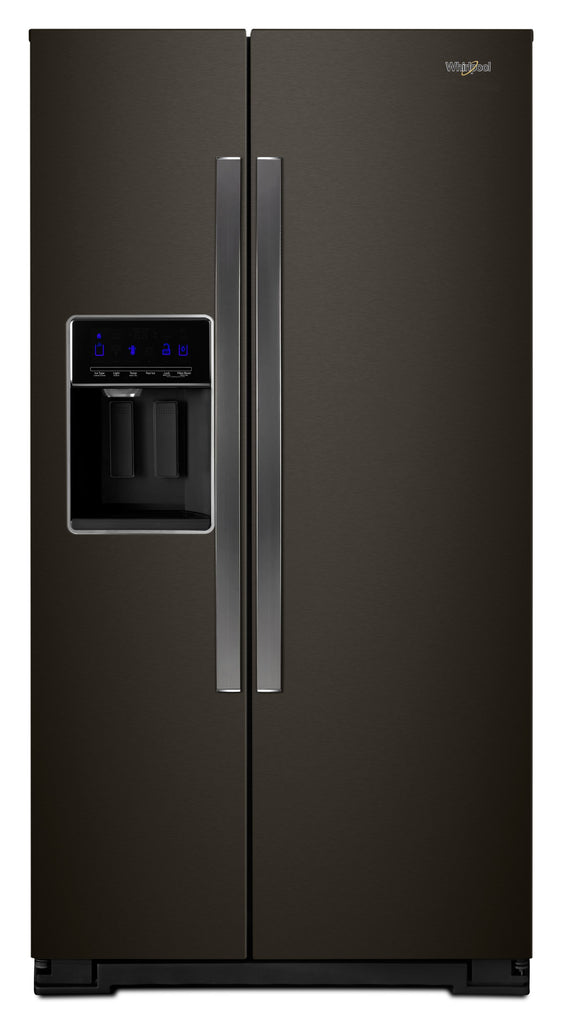 Whirlpool Side x Side Fridge (WRS571CIHV) - Black Stainless