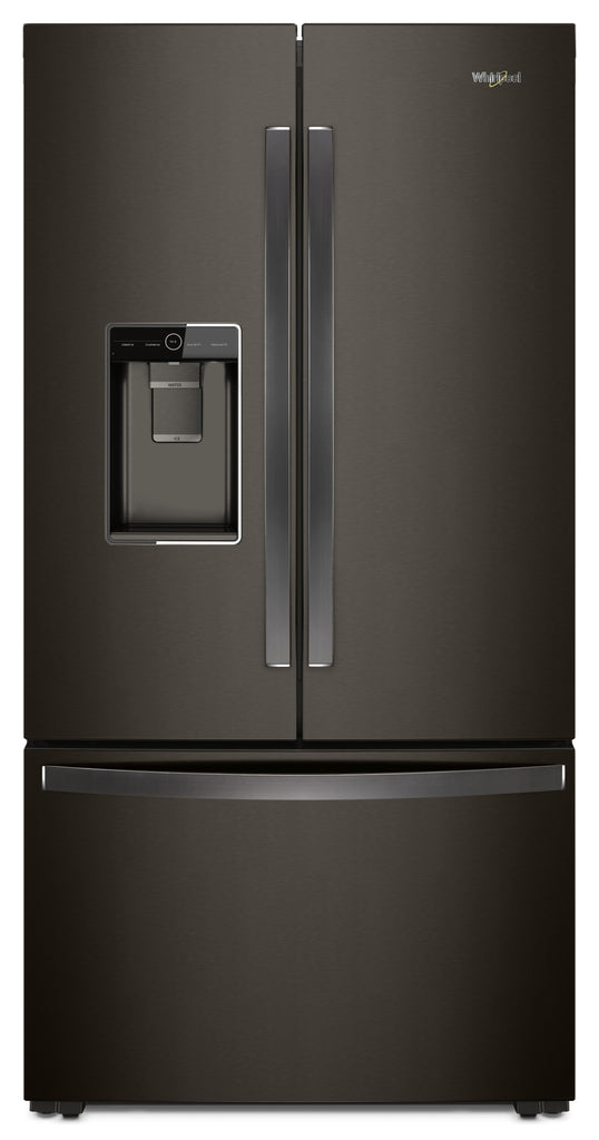 Whirlpool French Door Fridge (WRF954CIHV) - Black Stainless