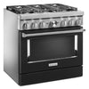 KitchenAid Dual Fuel Range (KFDC506JBK) - Imperial Black