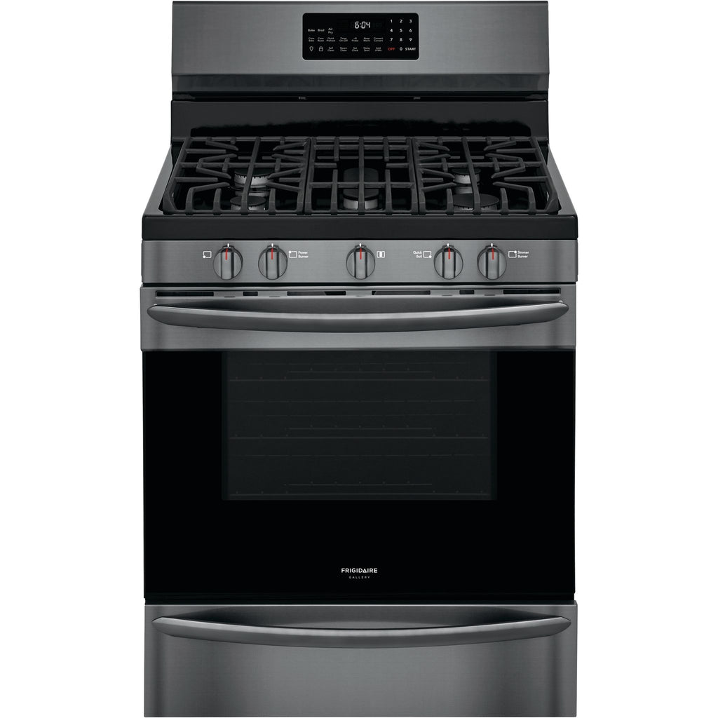Frigidaire Gallery Gas Range (GCRG3060AD) - Black Stainless