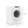Amana Gas Dryer (NGD5800HW) - White