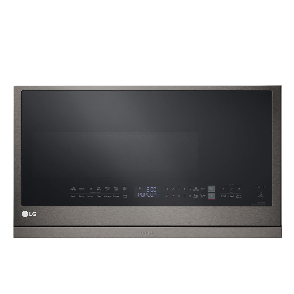 LG OTR Microwave (MVEL2137D) - Black Stainless