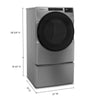 Whirlpool Electric Dryer (YWED5605MC) - Chrome Shadow