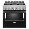 KitchenAid Gas Range (KFGC506JBK) - Imperial Black