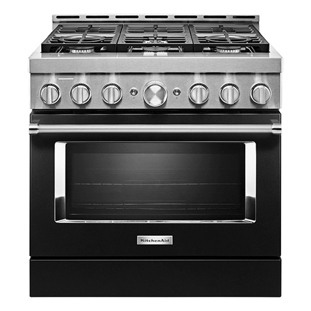 KitchenAid Gas Range (KFGC506JBK) - Imperial Black