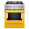KitchenAid Dual Fuel Range (KFDC500JYP) - Yellow Pepper