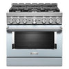 KitchenAid Gas Range (KFGC506JMB) - Misty Blue
