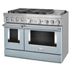KitchenAid Dual Fuel Range (KFDC558JMB) - Misty Blue