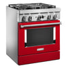 KitchenAid Dual Fuel Range (KFDC500JPA) - Passion Red