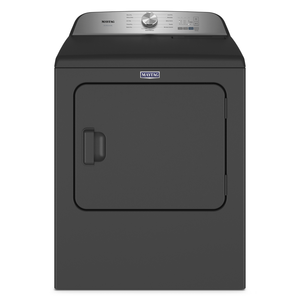 Maytag Electric Dryer (Pet Pro) (YMED6500MBK) - Volcano Black