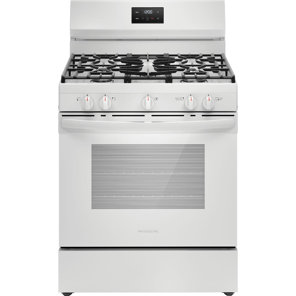Frigidaire Gas Range (FCRG3052BW) - White