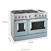 KitchenAid Dual Fuel Range (KFDC558JMB) - Misty Blue