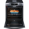 Frigidaire Gallery Gas Range (GCFG3060BD) - SmudgeProof Back Stainless Steel