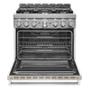 KitchenAid Gas Range (KFGC506JMH) - Milkshake