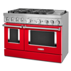 KitchenAid Dual Fuel Range (KFDC558JPA) - Passion Red