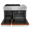 KitchenAid Dual Fuel Range (KFDC558JSC) - Scorched Orange