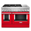 KitchenAid Dual Fuel Range (KFDC558JPA) - Passion Red