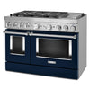 KitchenAid Dual Fuel Range (KFDC558JIB) - Ink Blue