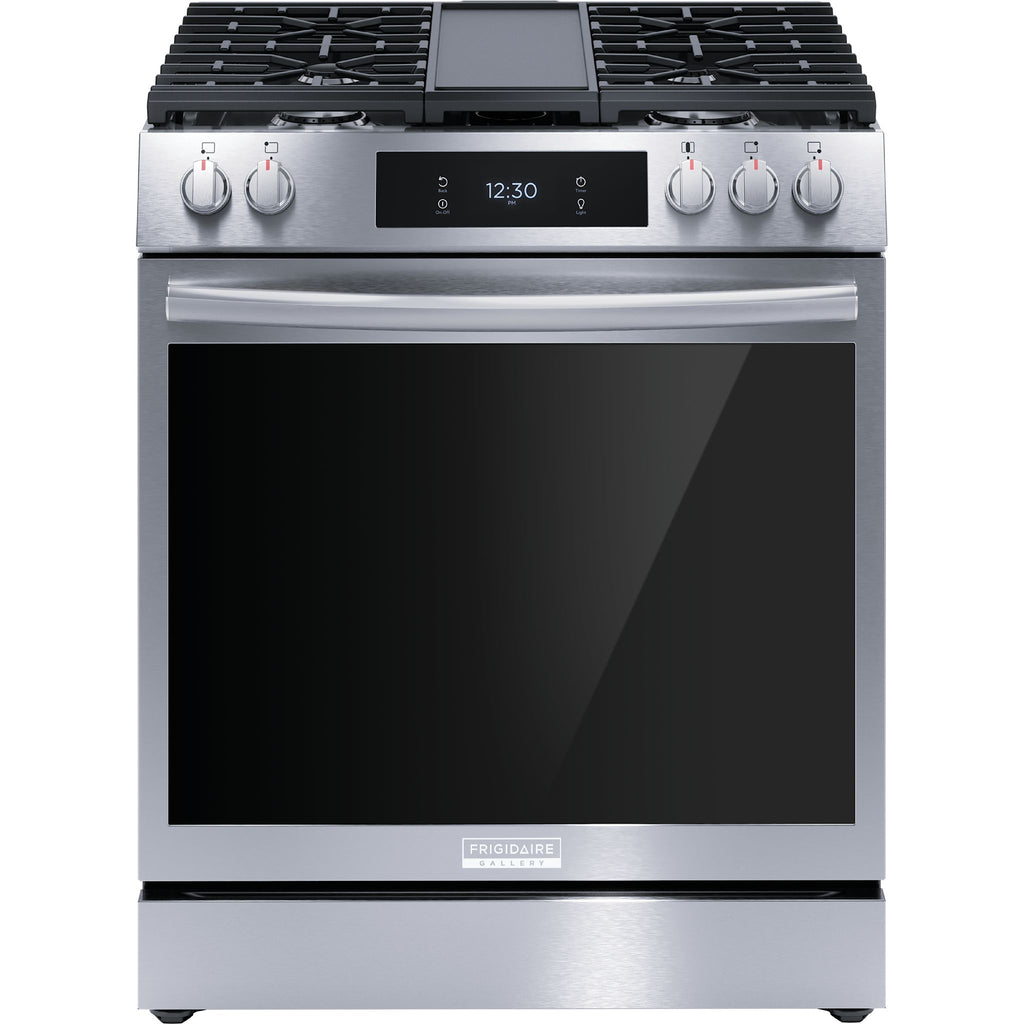 Frigidaire Gallery Gas Range (GCFG3060BF) - SmudgeProof Stainless Steel