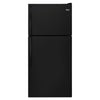 Whirlpool Top Mount Fridge (WRT148FZDB) - Black