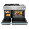 KitchenAid Dual Fuel Range (KFDC558JMB) - Misty Blue