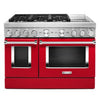 KitchenAid Dual Fuel Range (KFDC558JPA) - Passion Red