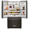 KitchenAid French Door Fridge (KRFC300EBS) - Black Stainless