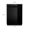 Maytag Dishwasher Stainless Steel Tub (MDB8959SKB) - Black