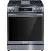 Frigidaire Gallery Gas Range (GCFG3060BD) - SmudgeProof Back Stainless Steel