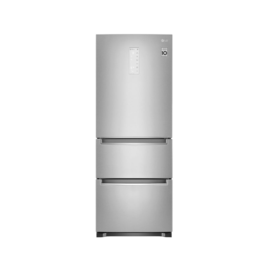 LG Bottom Mount Fridge (LRKNS1205V) - Platinum Silver
