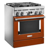KitchenAid Dual Fuel Range (KFDC500JSC) - Scorched Orange