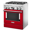 KitchenAid Dual Fuel Range (KFDC500JPA) - Passion Red
