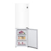 LG Bottom Mount Fridge (LBNC12231W) - White