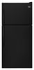 Whirlpool Top Mount Fridge (WRT148FZDB) - Black