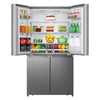 Hisense 4 Door Fridge (RQ22N6ASD) - Stainless Steel