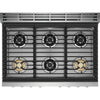 Frigidaire Professional Dual Fuel Range (PCFD3670AF) - Stainless Steel