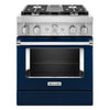 KitchenAid Dual Fuel Range (KFDC500JIB) - Ink Blue