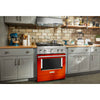 KitchenAid Gas Range (KFGC500JSC) - Scorched Orange